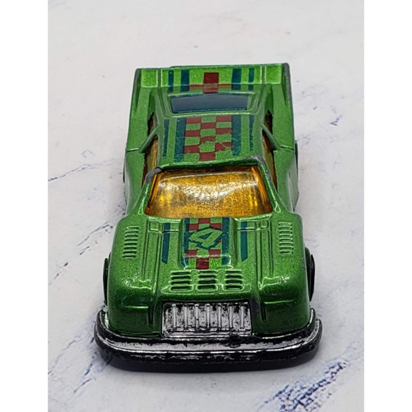 Vintage Ford Mustang Cobra II # 4 S8002 Diecast Car Vehicle Toy Green Marz Karz - Picture 2 of 6
